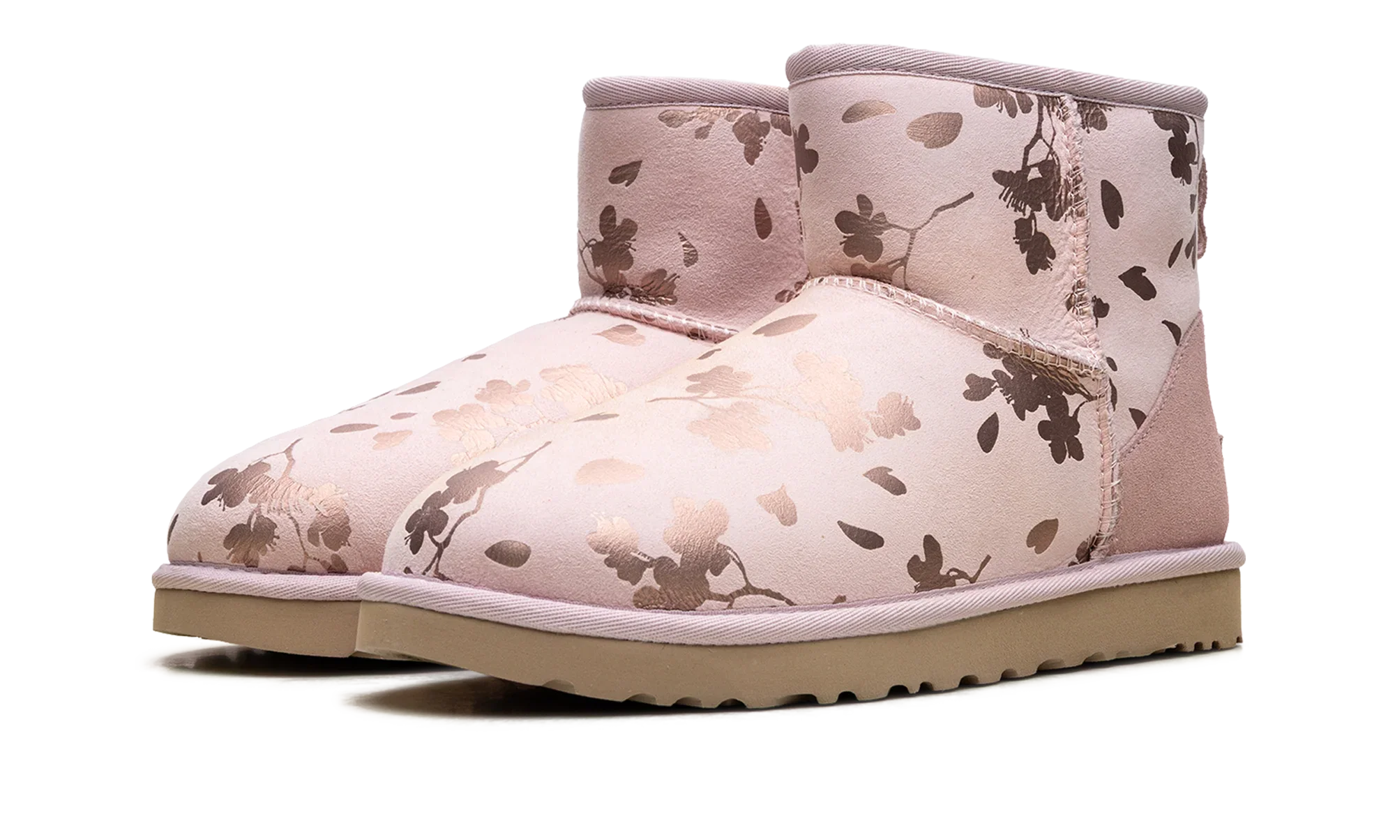 Classic Mini WMNS "Floral Foil Pink Red Fleece Lined" 1118163 SLPN