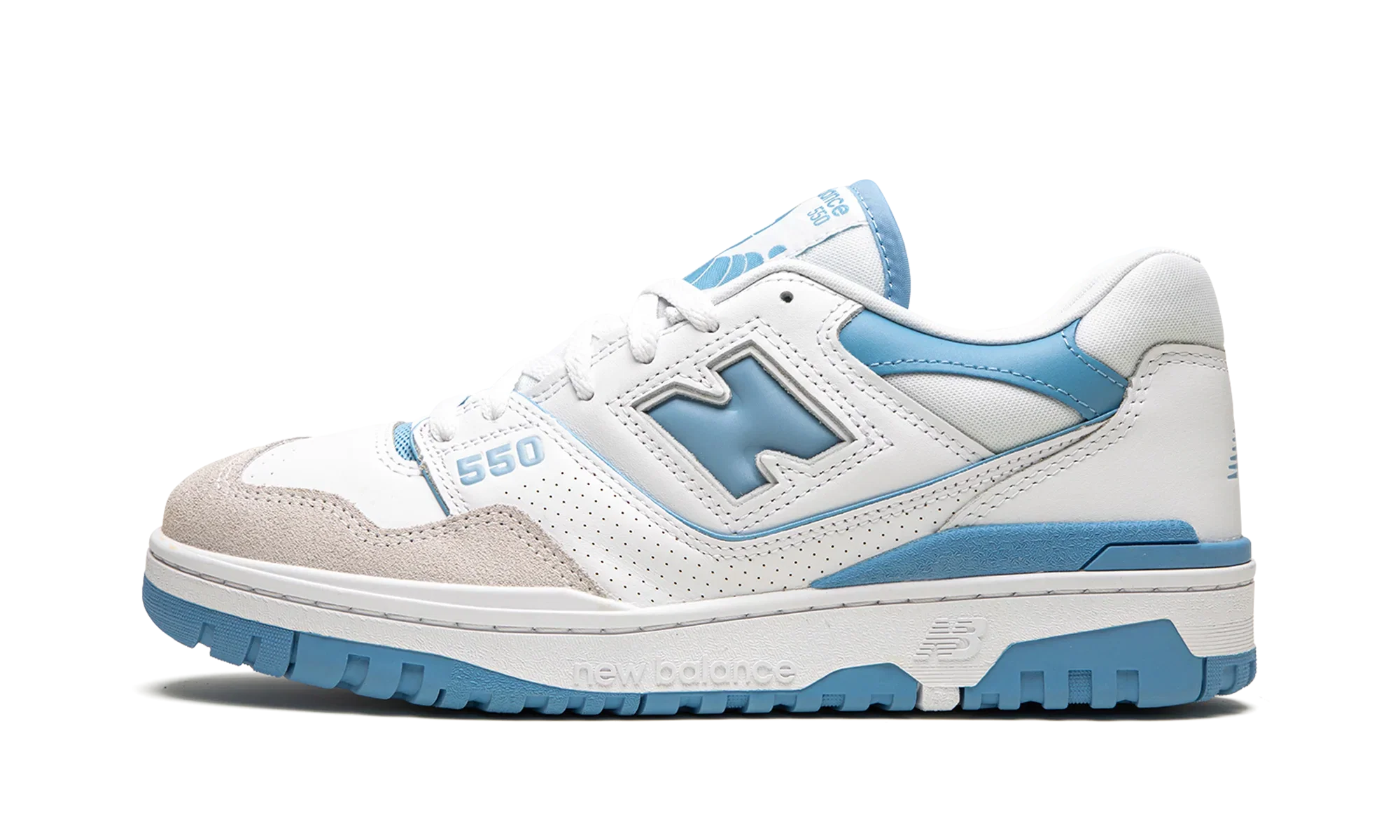550 "White / Baby Blue" BB550LSB
