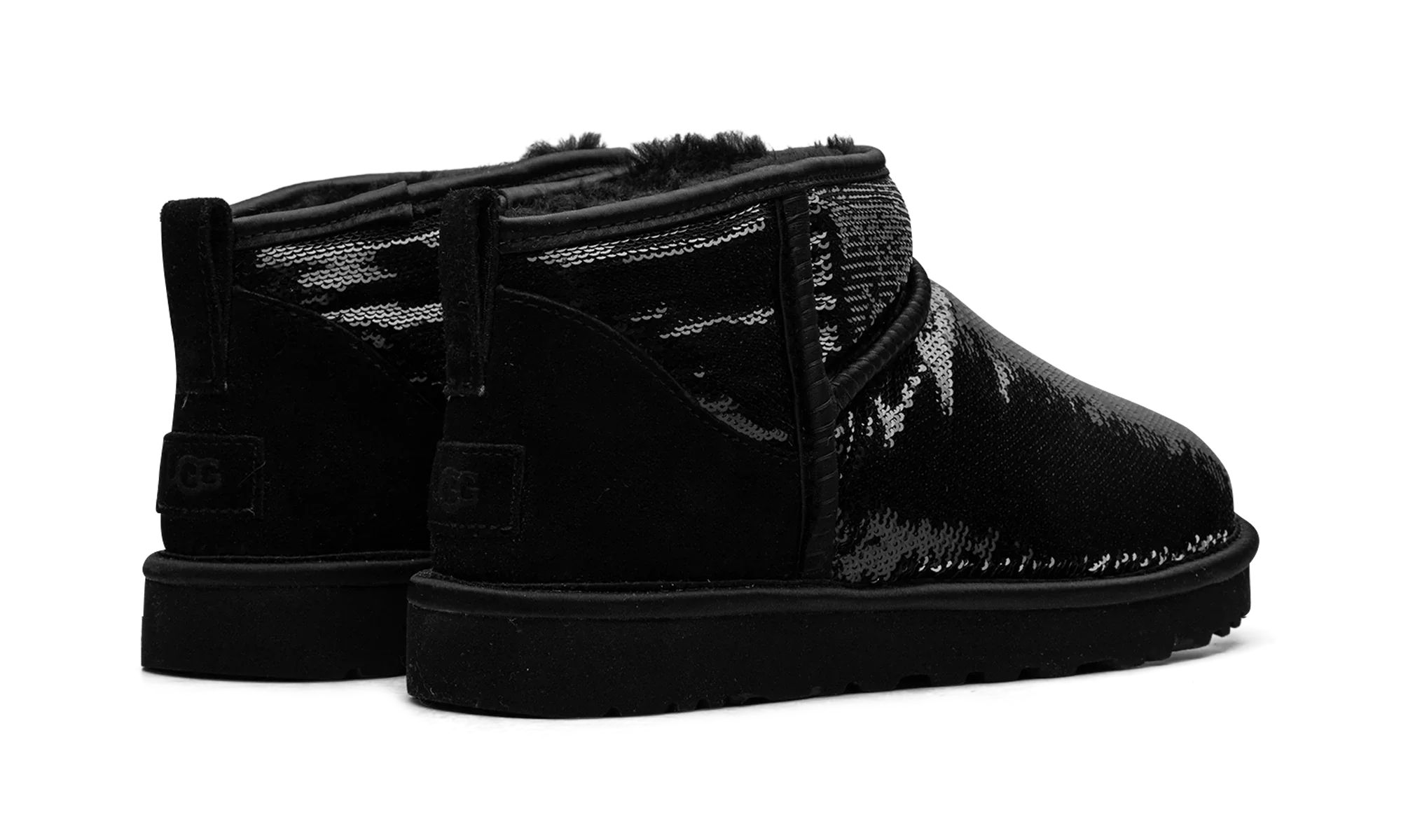 Classic Ultra Mini Boot WMNS "Mirror Ball Black" 1151616 BLK