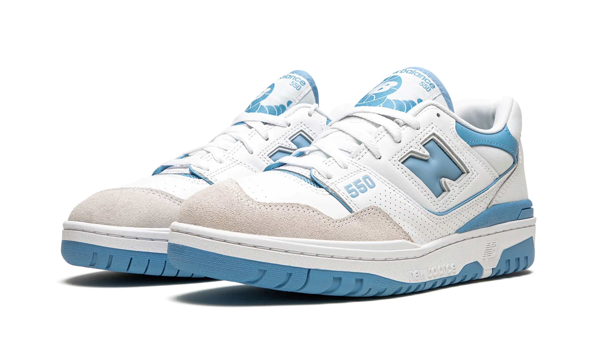 550 "White / Baby Blue" BB550LSB