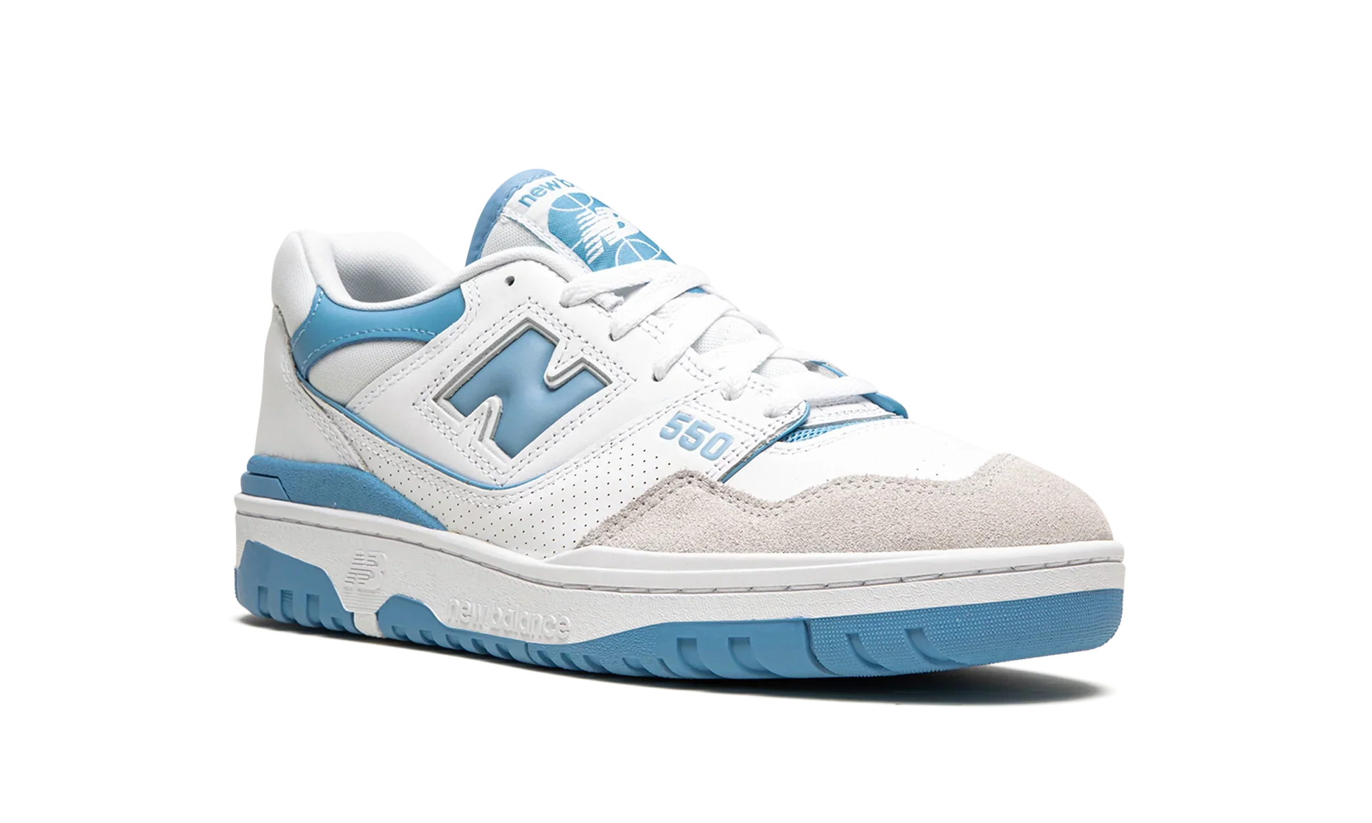 550 "White / Baby Blue" BB550LSB