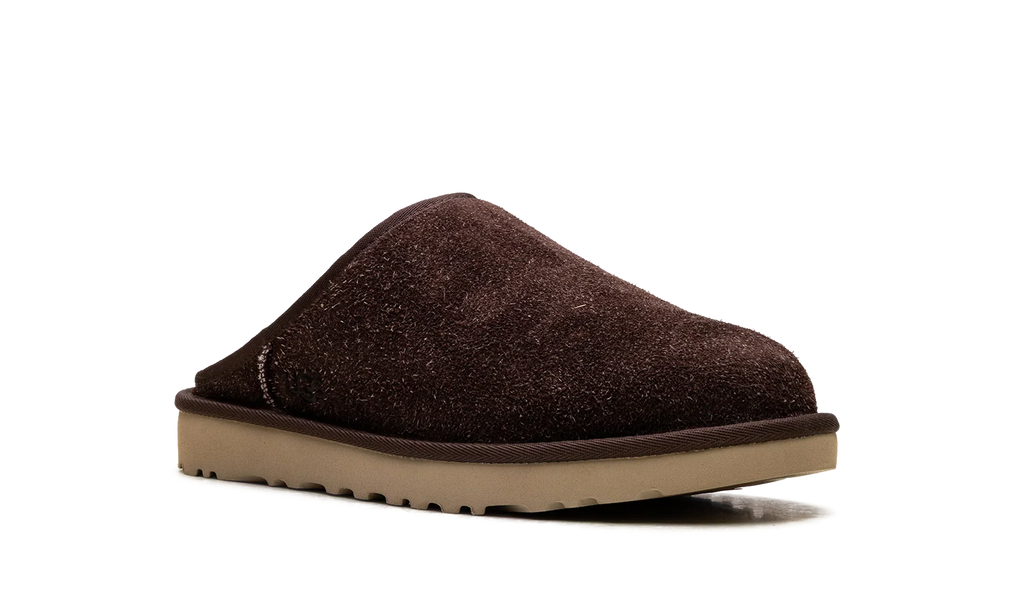 Classic Slip-On Shaggy Suede Slipper "Burnt Cedar" 1153104 BCDR