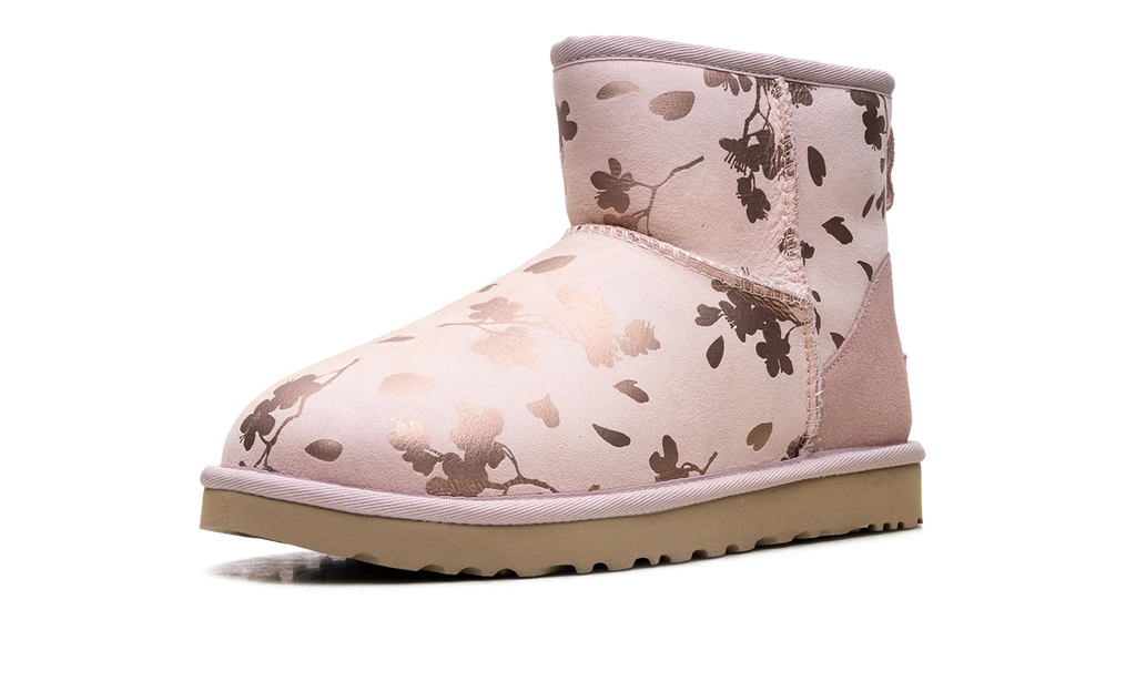 Classic Mini WMNS "Floral Foil Pink Red Fleece Lined" 1118163 SLPN