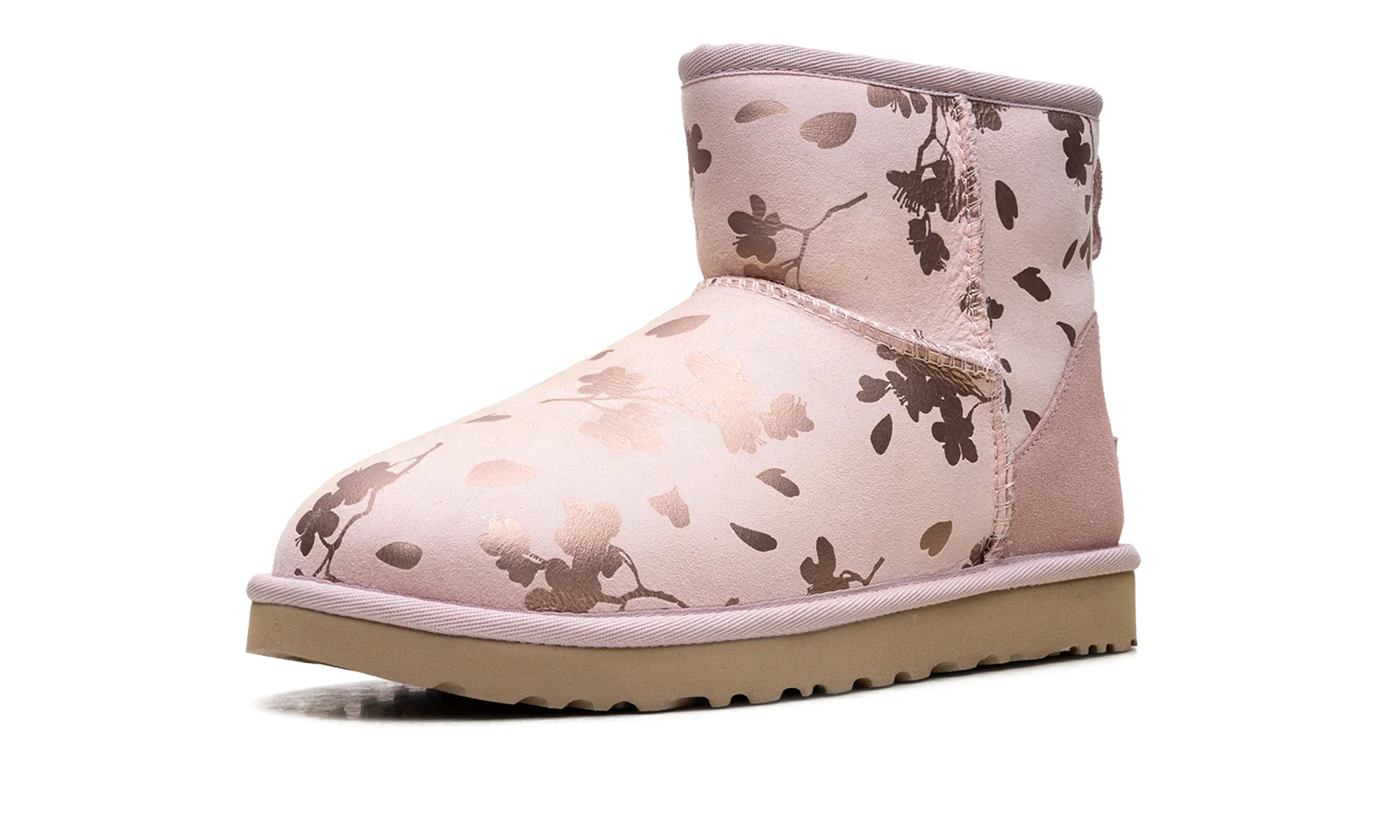 Classic Mini WMNS "Floral Foil Pink Red Fleece Lined" 1118163 SLPN