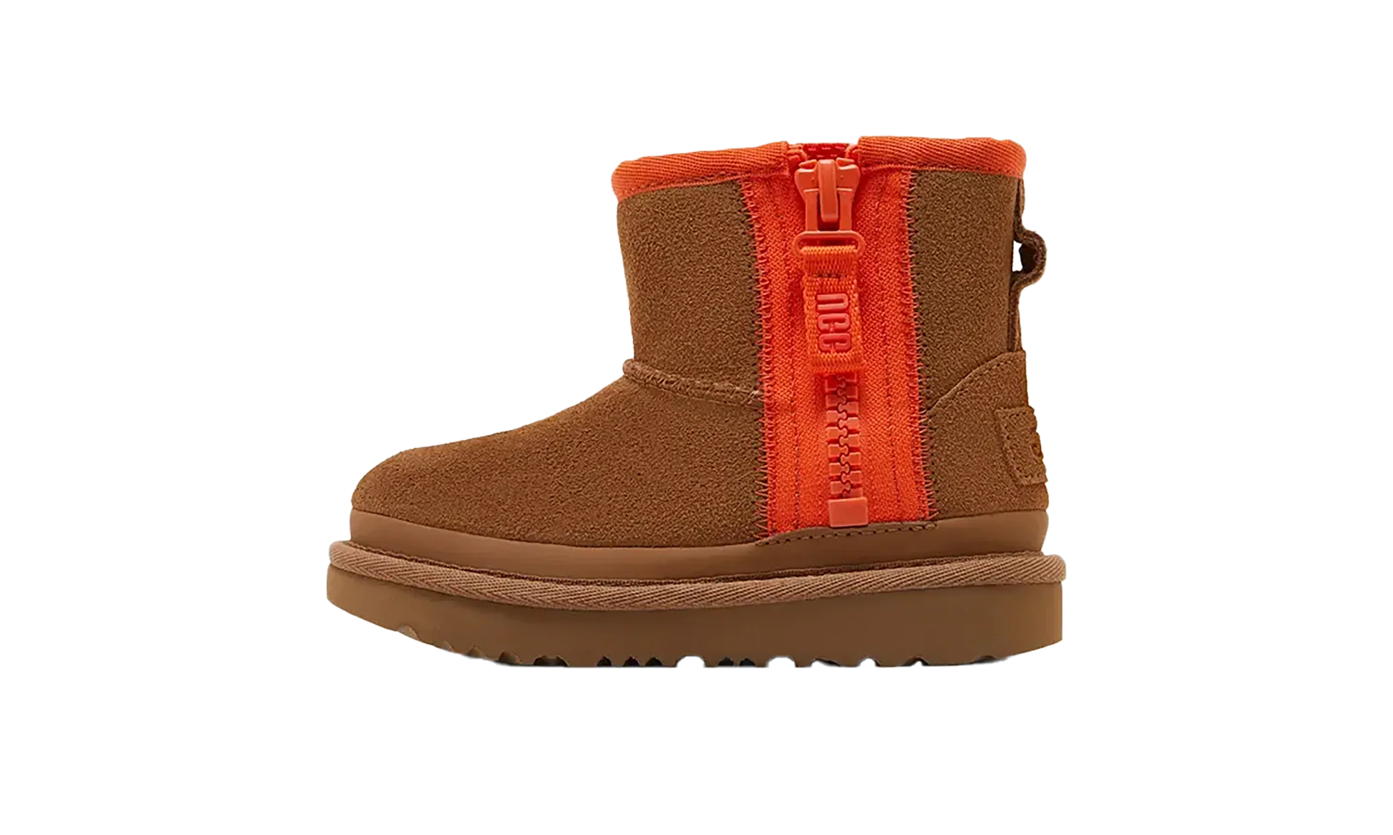 Mini Zipper Tape Logo Boot TD "Chestnut" 1143699T CHE