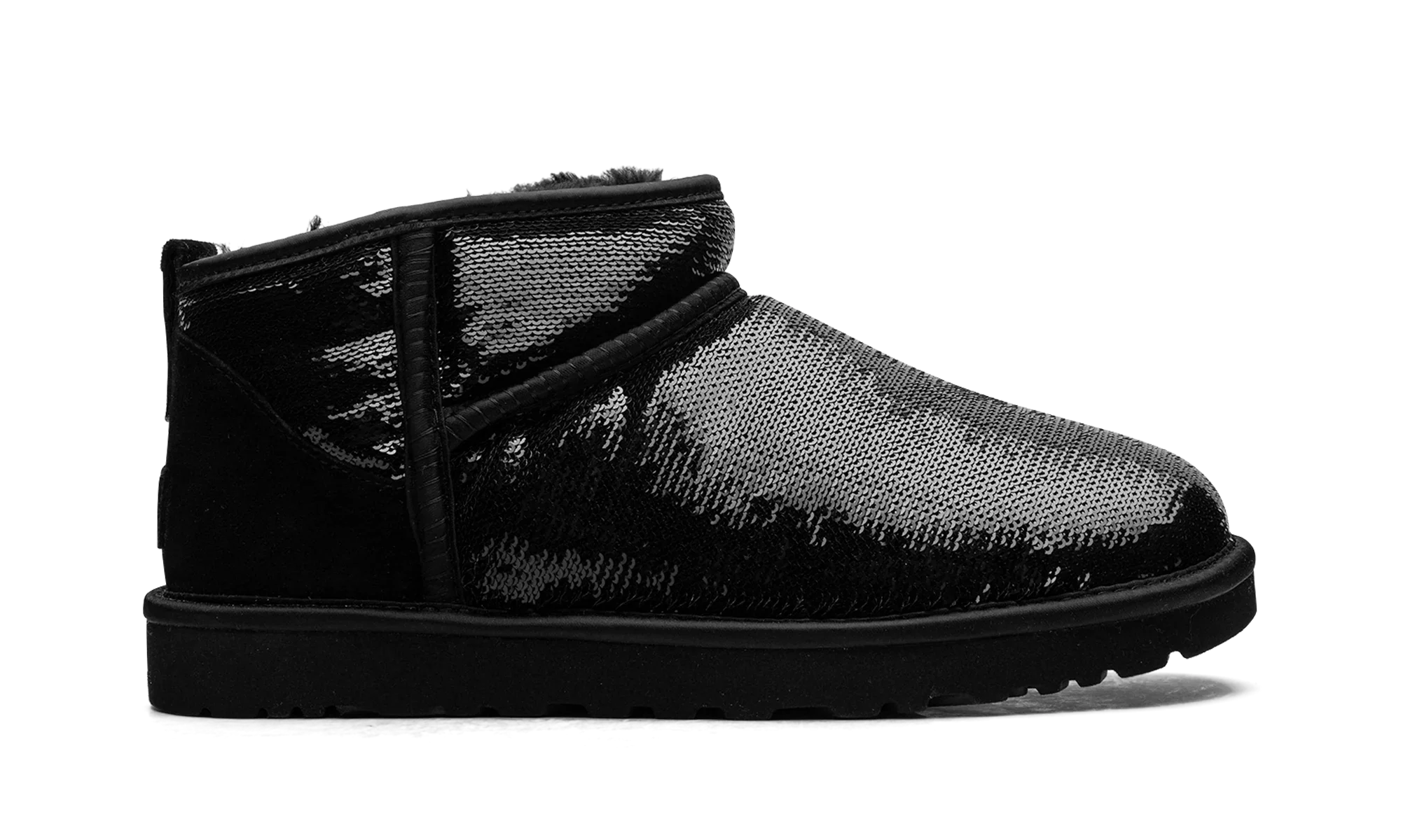 Classic Ultra Mini Boot WMNS "Mirror Ball Black" 1151616 BLK