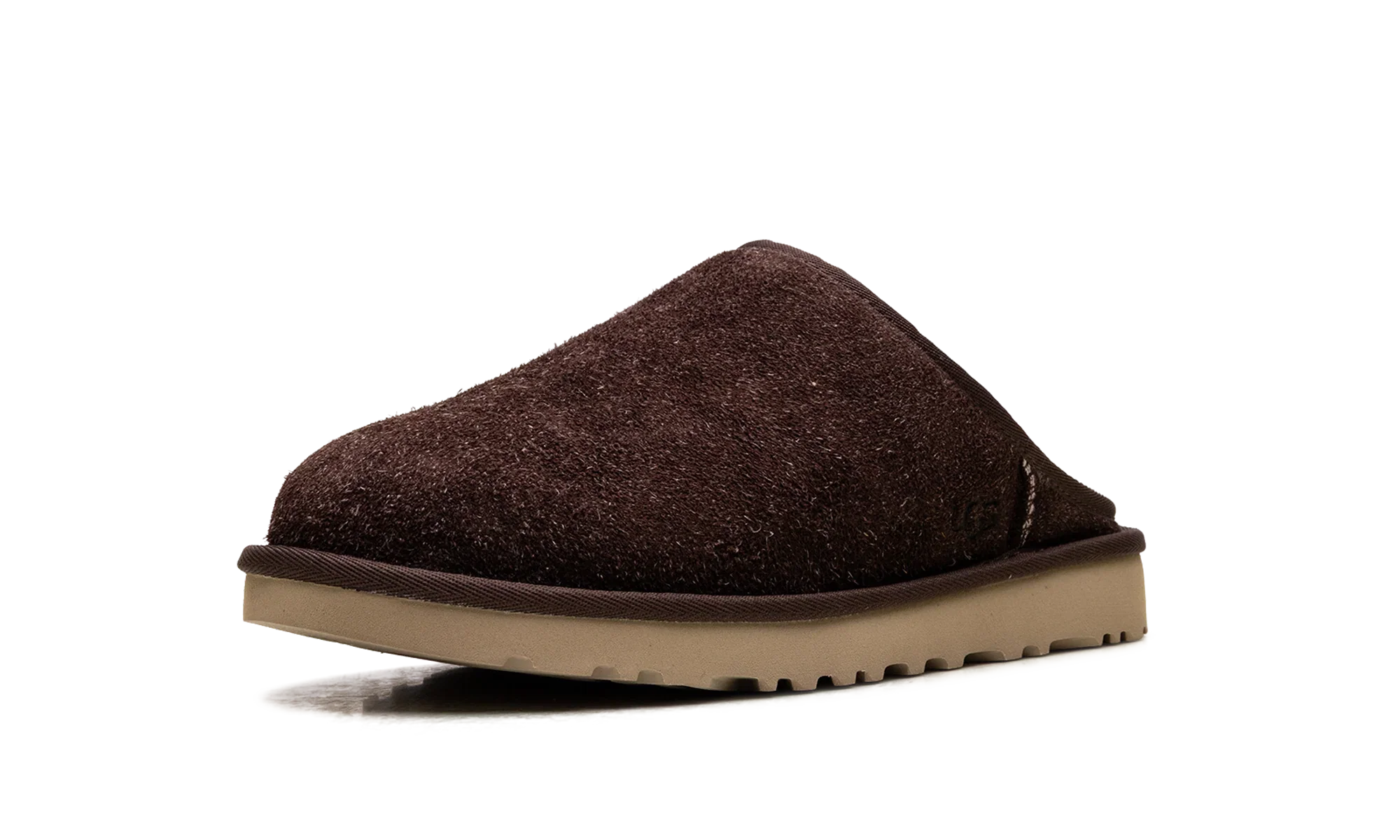 Classic Slip-On Shaggy Suede Slipper "Burnt Cedar" 1153104 BCDR