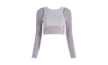 Studio Knit Long-T Crop WMNS "Lilac Cosmos" 1WF10263857
