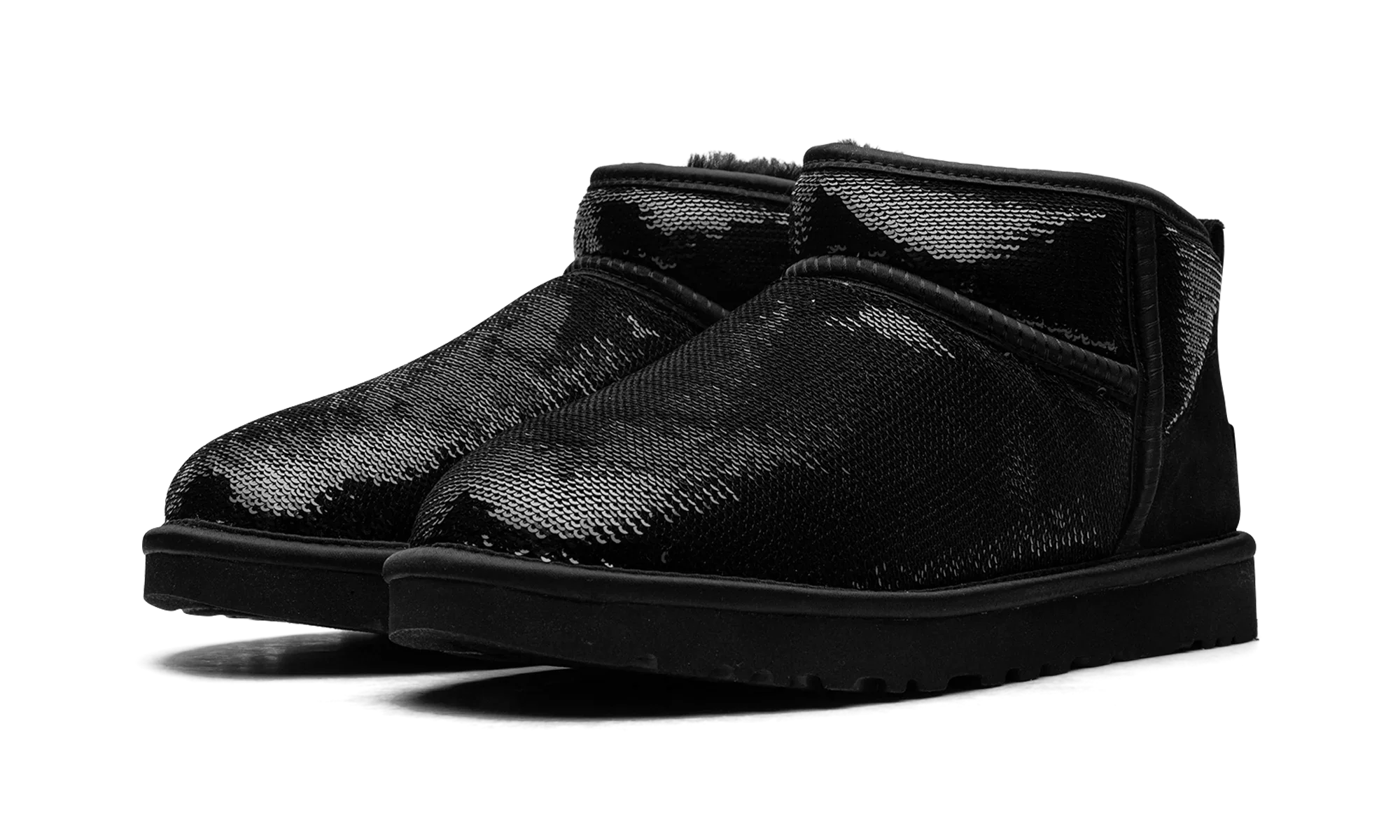 Classic Ultra Mini Boot WMNS "Mirror Ball Black" 1151616 BLK