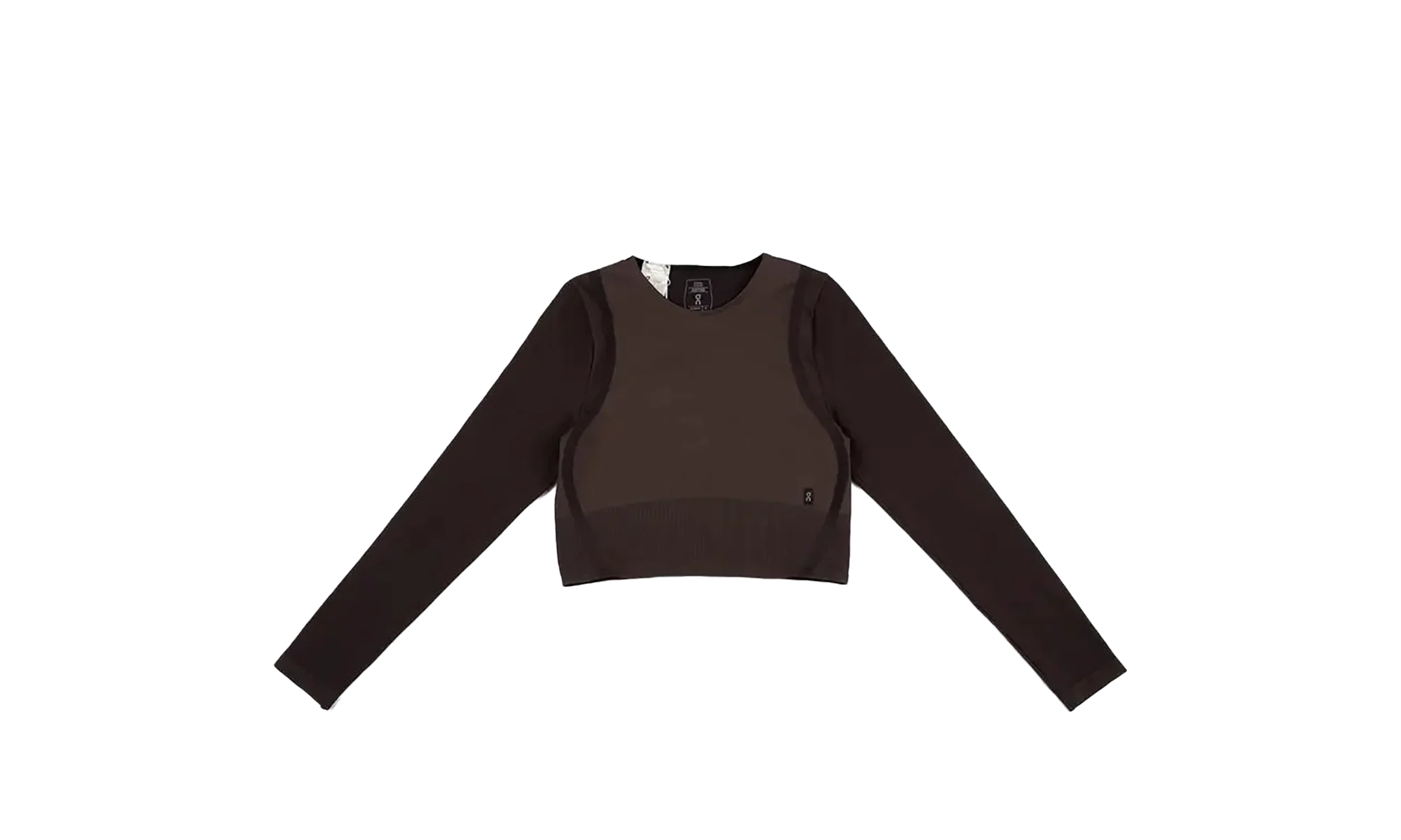Studio Knit Long-T Crop "Pebble Black" 1WF10263573